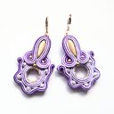 Lilac kolczyki sutasz