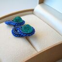 Deszcz za oknem - mini kolczyki sutasz