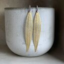 Kolczyki piórka Tańczące z Wiatrem