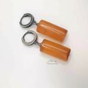 Miodowe kolczyki bursztynowe