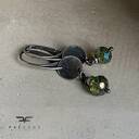 Kolczyki Zielone Latarenki