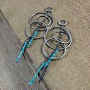 Długie kolczyki z turkusu