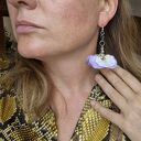 Kolczyki Kwiaty Lekkie Boho Etno - Ruda Klara (Frida)