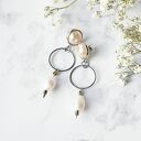 Kolczyki z naturlanymi perłami