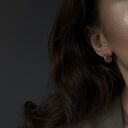 Złote kolczyki muszle