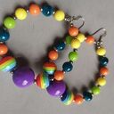 Kolczyki kola koraliki polecam box k1/m1