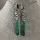 Kolczyki - surowy onyks