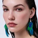 Ręcznie robione klipsy - pióra | lekkość, styl i oryginalność Szukasz wyjątkowej biżuterii, która p