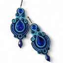 Kolczyki sutasz Nane Sutasz rękodzieło