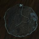 kolczyki srebrny nausznica z przewlekanym