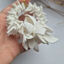 Kolczyki ślubne kwiatowe