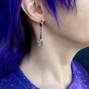 Kolczyki gwiazdki Rockstar light