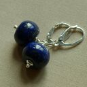 Kolczyki z lapis lazuli