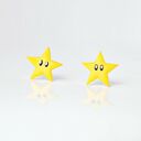 Kolczyki Gwiazdki z gry Super Mario Bros