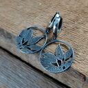 Kolczyki - kwiaty na wietrze