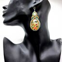 Dwa Ptaki kolczyki sutasz