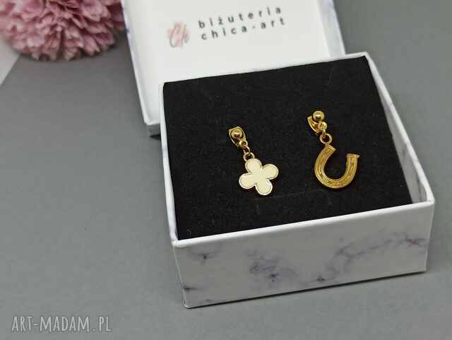 Kolczyki z kolekcji - Nie do parki - stal szlachetna