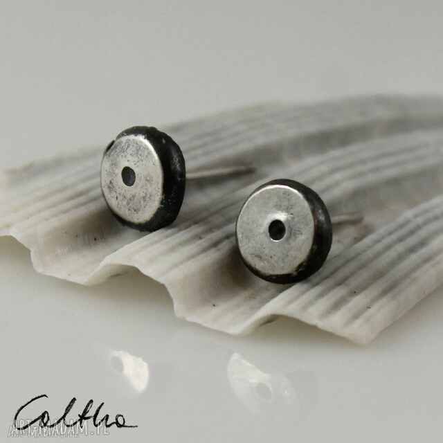 Dziurki - srebrne sztyfty 160719 -01