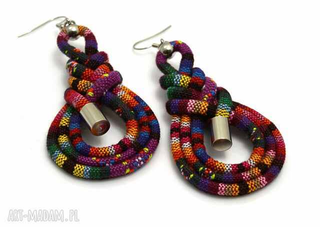 kolczyki boho MONTEZUME PLAIT