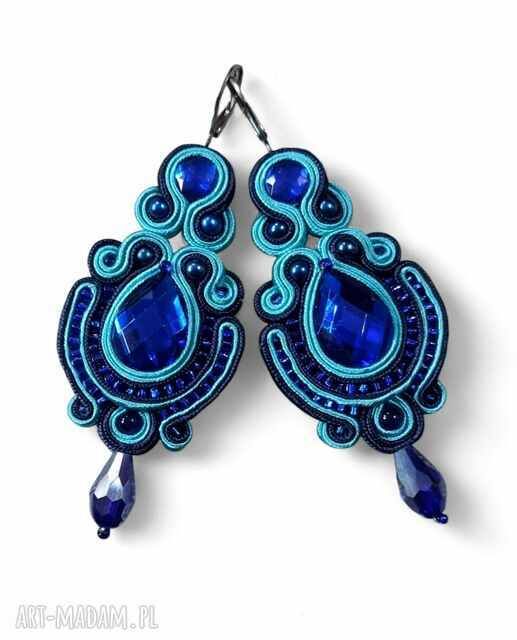 Kolczyki sutasz Nane Sutasz rękodzieło