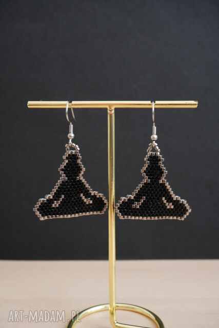 Kolczyki stal chirurgiczna - joga