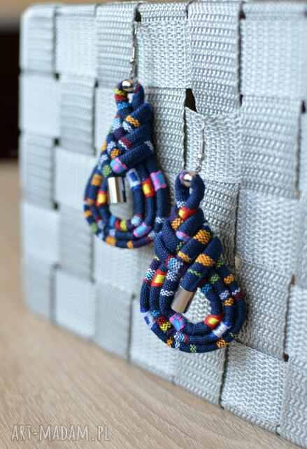 Kolczyki boho gipsy plait