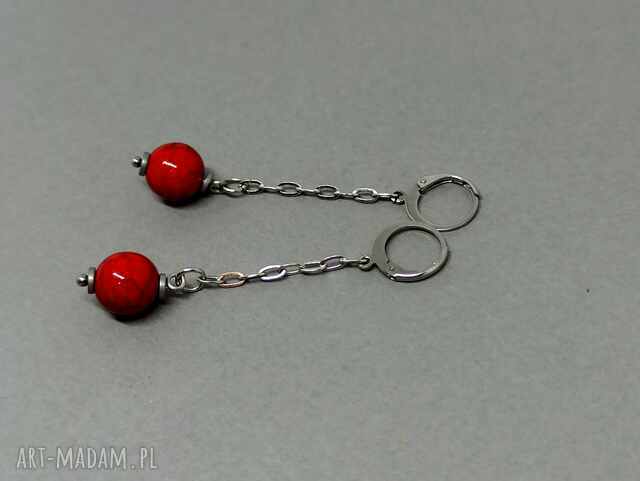 Scarlet - długie efektowne kolczyki