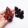 Mro Soutache Kolekcja Flamenco - Milagros - kolczyki - sutasz