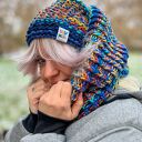 Komin merino 50% “Górski potok”