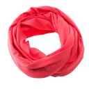 Dzianinowy Komin Tuba Szal Koralowy