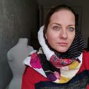 Komin one size patchworkowy etno boho na podszewce - kolorowy damski handmade