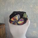 Super prezent na dzień mamy czarny ostatnie bez powtórek filcowany wełniany miły i ciepły komin hand