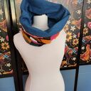 Komin patchworkowy kolorowy box x1