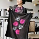komin bohemian wełniany etniczny ludowy miły i ciepły handmade - zdejmij szpile
