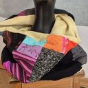 Kolorowy komin patchworkowy damski handmade