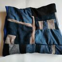 Komin patchworkowy zero waste w stylu etno-folk i boho - kolorowy i wygodny