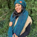 Komin handmade Morskie Otchłanie