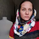 Komin one size patchworkowy etno boho na podszewce - kolorowy damski handmade