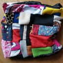 Komin patchworkowy Zero Waste - miły i kolorowy, ręcznie szyty