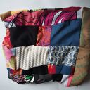 Komin patchworkowy miły i ciepły - uszyty według zasady zero waste (Ruda Klara)