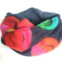 komin bohemian wełniany etniczny ludowy miły i ciepły handmade - zdejmij szpile