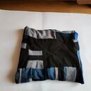 Komin patchworkowy zero waste w stylu etno-folk i boho - kolorowy i wygodny