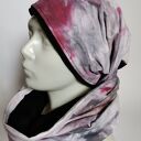 Komplet damski czapka i komin ręcznie farbowany, rozmiar uniwersalny polecam box e1