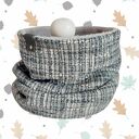 Komin damski szary ekskluzywny