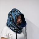 Kominokapur niebieskie liście