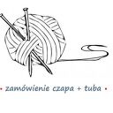 Chabrowy komplet czapa tuba zamówienie dla pani kasi