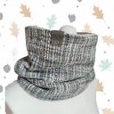 Komin damski szary ekskluzywny