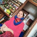 Komin tuba wełniany filcowany - wymiary uniwersalne na podszewce z dzianiny