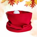 Komin wełna - piękny czerwony