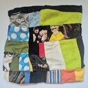 komin miękki patchworkowy kolorowy uniwersalny damski rozmiar 49cm na 47cm box a1